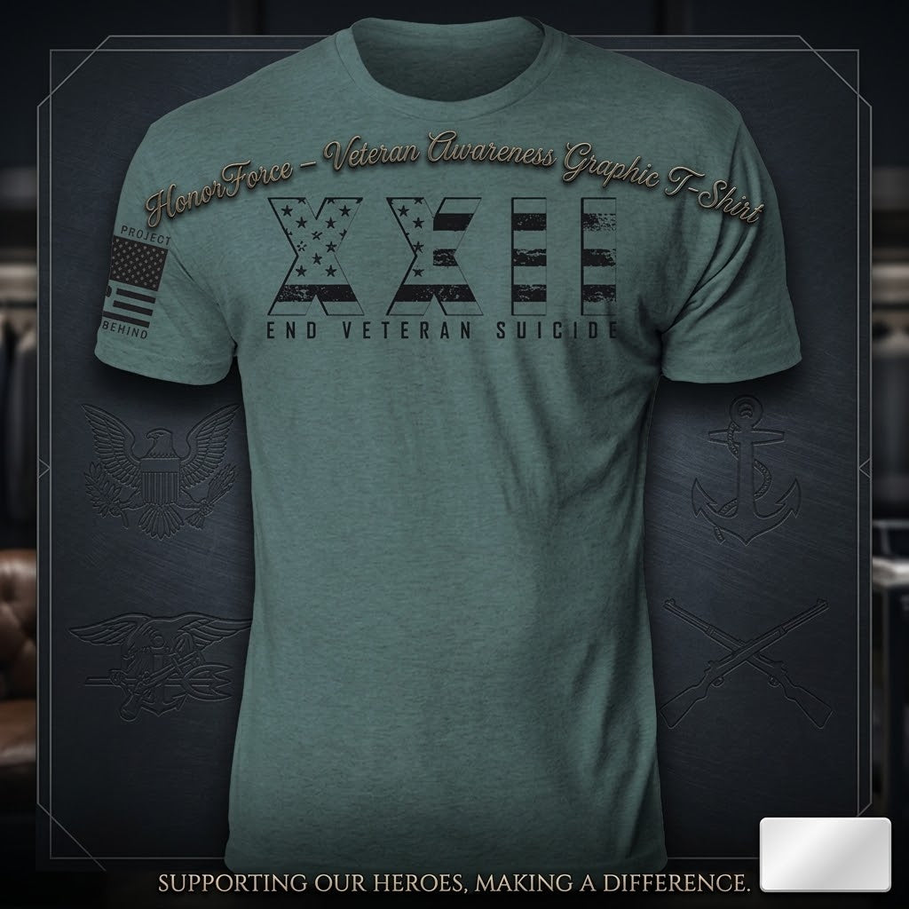 HonorForce – Veteran Awareness Graphic T-Shirt