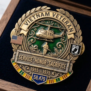 🦅 Last Day Promo: 60% OFF 🎖️Vietnam Veteran Honor Commemorative Pin