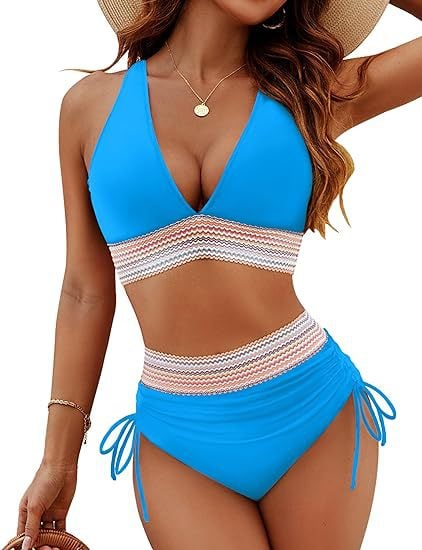 GlowSuit  – Tummy Slimming High Waist Bikini