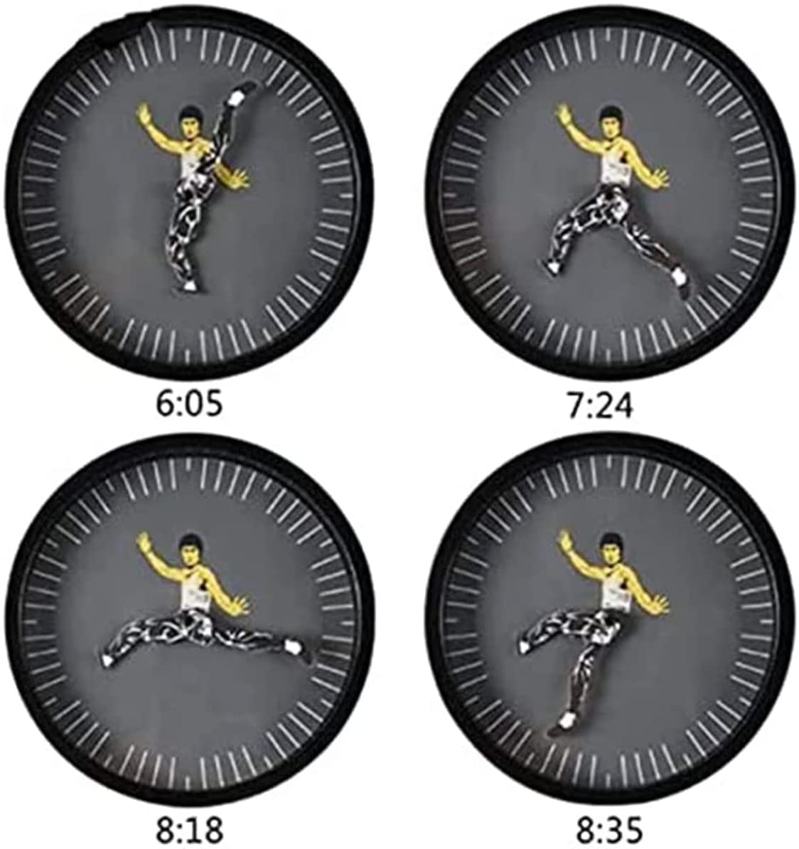 WarriorStyle – Kung Fu Art Wall Clock