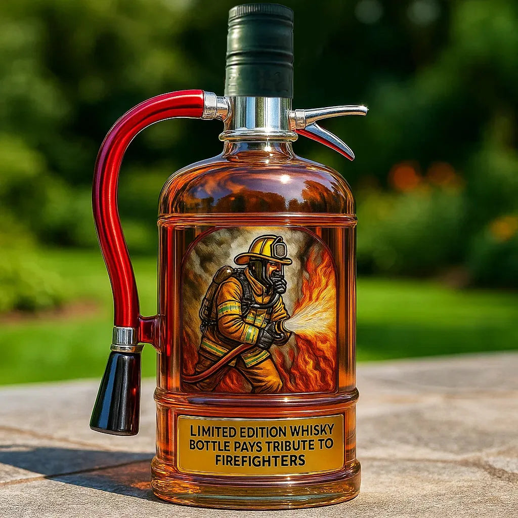 BlazeGuard – Firefighter Tribute Whisky Bottle
