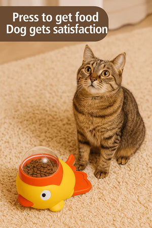 QuackPaws – Interactive Duck Slow Feeder for Cats