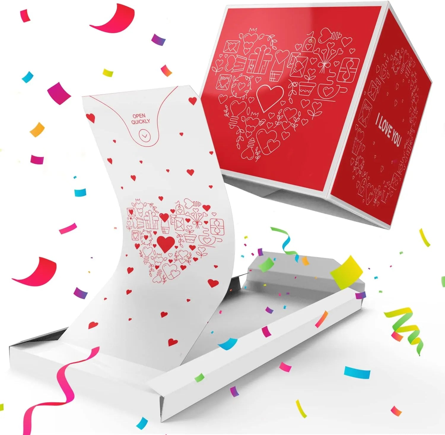 JoyPop – Christmas Exploding Confetti Surprise Card