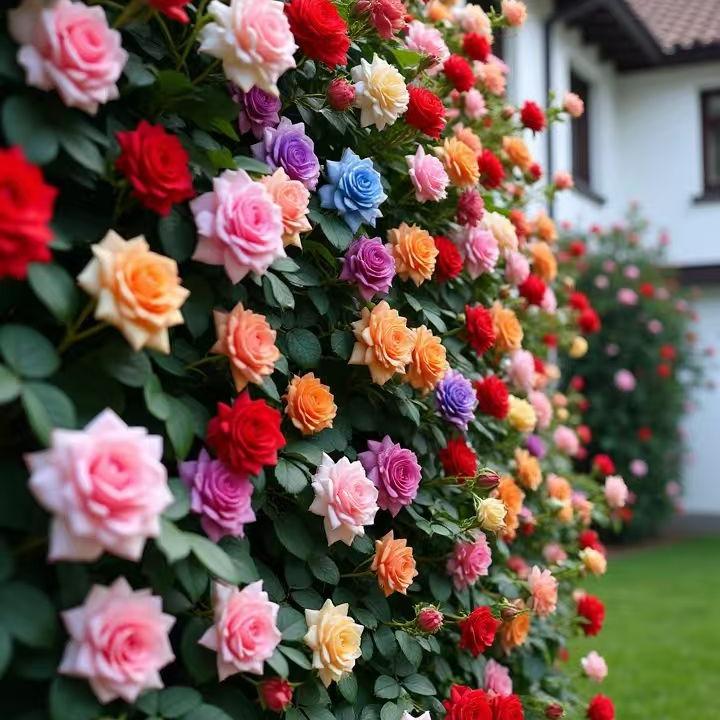 BloomRise – 1000 Mix Climbing Rose Multiflora Seeds
