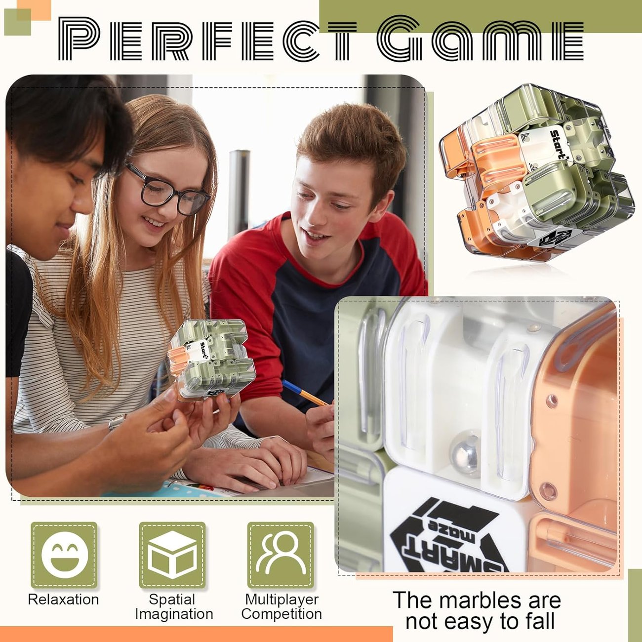 Orien | Rotating Puzzle Cube