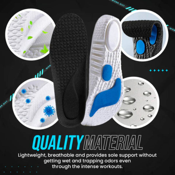 BounceBoost – Ultimate Comfort Arch Support Insoles