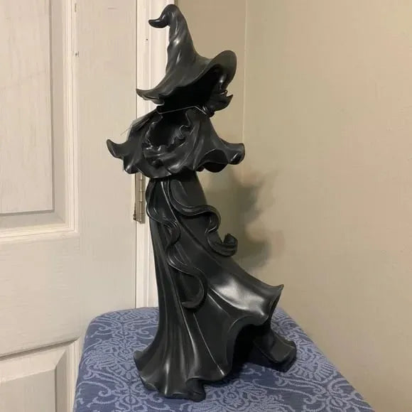 Enchanted Witch Resin LED Lantern marnetic