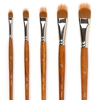 FineStroke – Dual Layer Flat Grainer Brushes