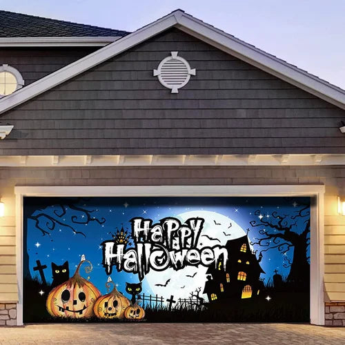 Halloween Garage Door Decoration marnetic