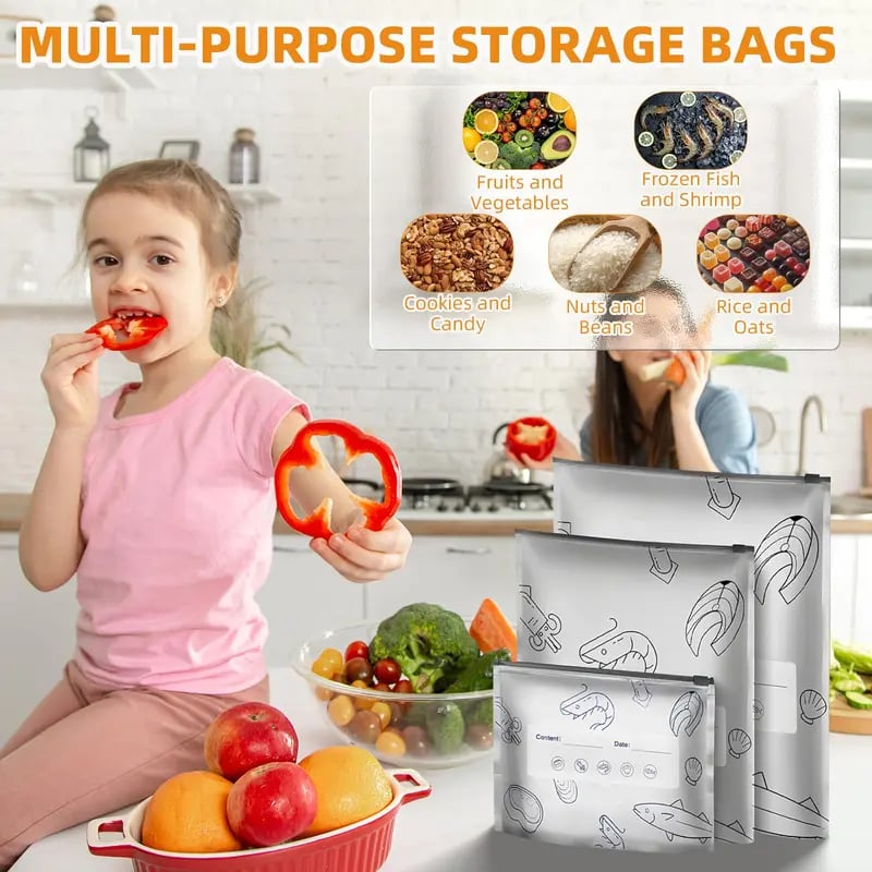 MoistureLock - Heavy-Duty Foil Resealable Bags