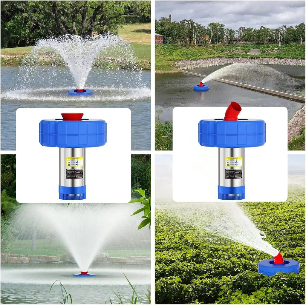 AquaFlow – 1HP High-Performance Pond Aerating Fountain