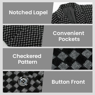 UrbanTailor – Men’s Slim-Fit Casual Suit Jacket