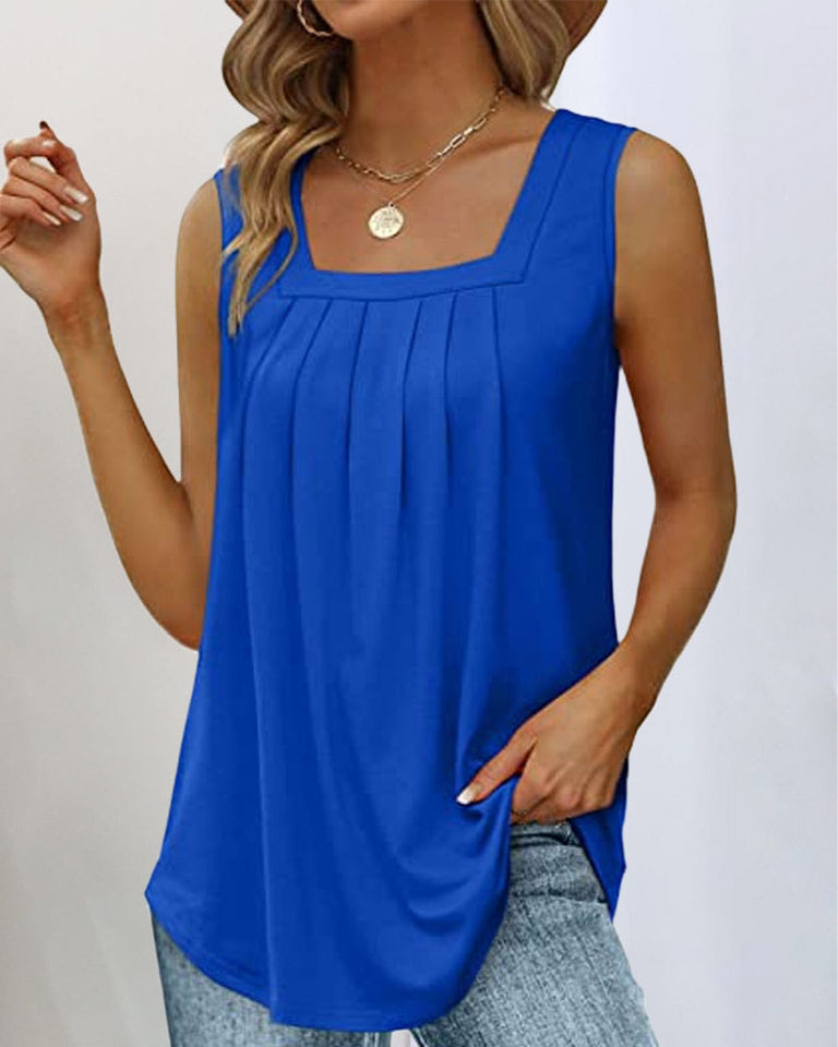Rivana - Elegant Square Tank | Redefine Your Everyday Style