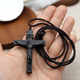 SacredTimber -  Handcrafted Wooden Cross Necklace