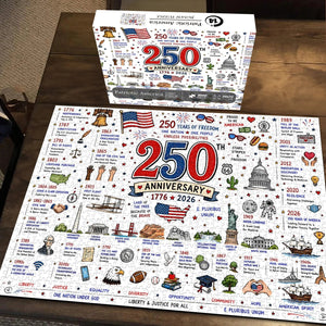 🧩 Patriotic America Jigsaw Puzzle 1000 Pieces🎁Buy 2 Free Shipping