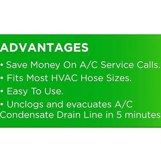 DrainMaster – AC Drain Line Cleaner Adapter
