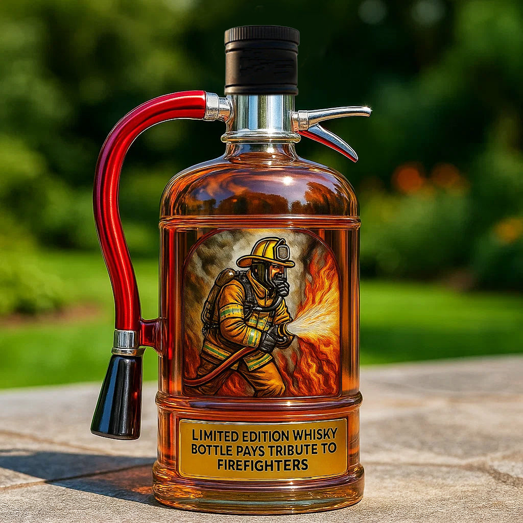 BlazeGuard – Firefighter Tribute Whisky Bottle