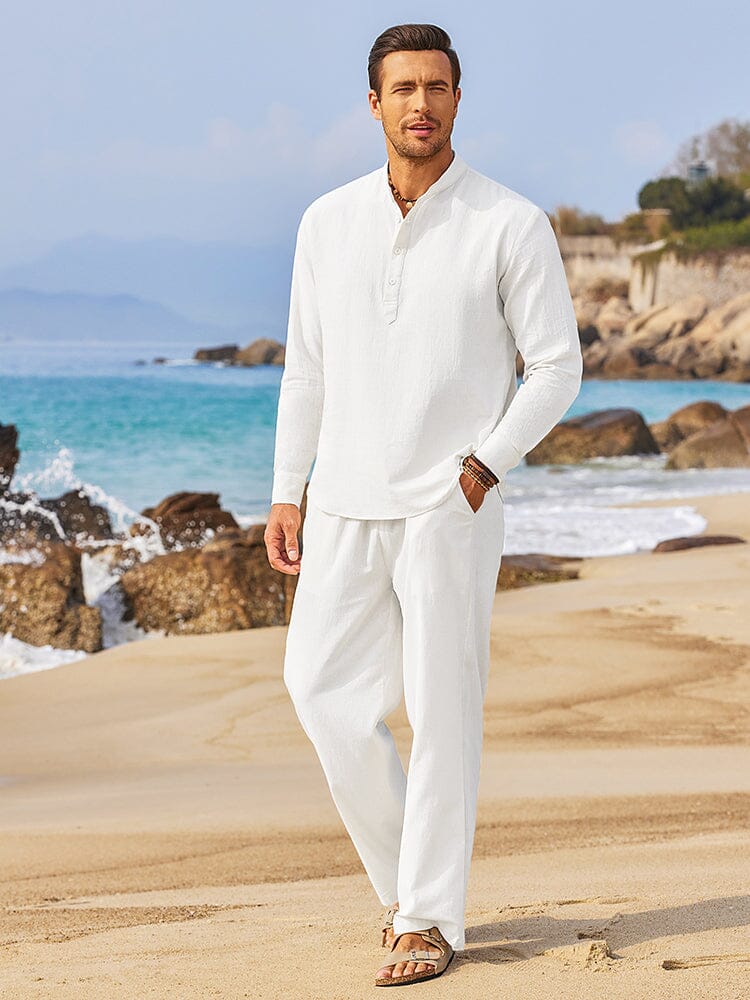 VivaStyle – Comfortable Casual Two-Piece Suit for Men