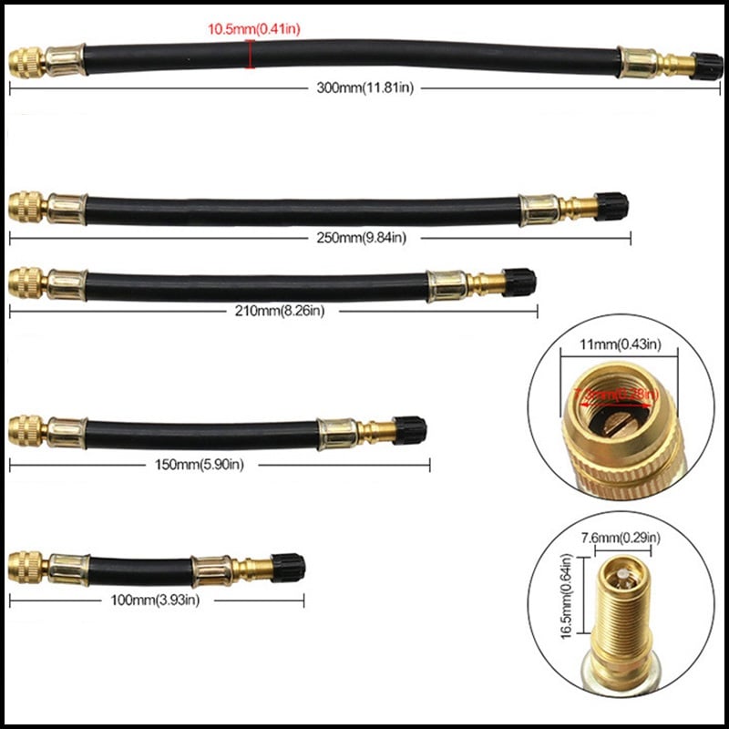 AutoExtend - Universal Tire Valve Extenders