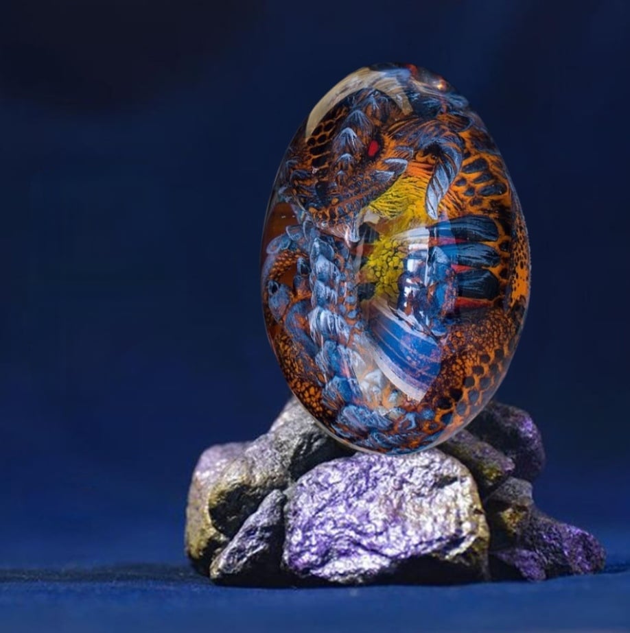 BlazeBorn - Lava Dragon Egg