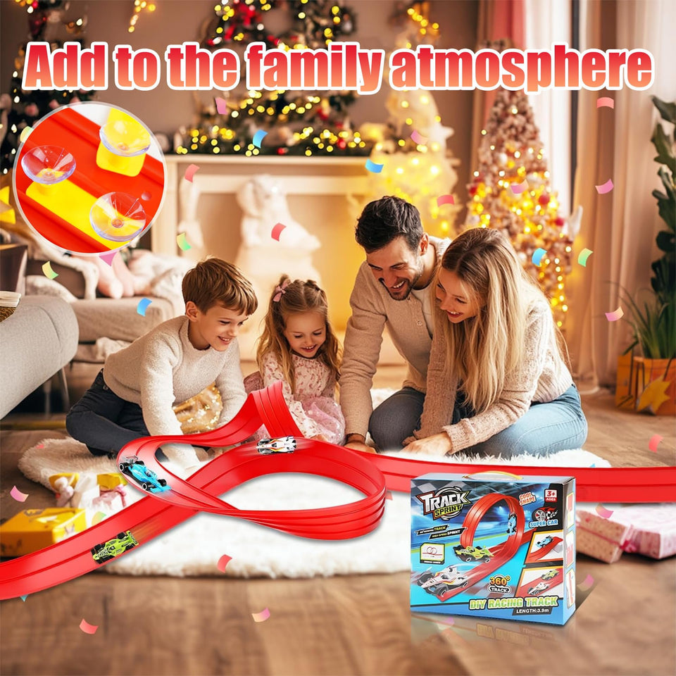 SpinRush - Ultimate DIY Raceway for Kids