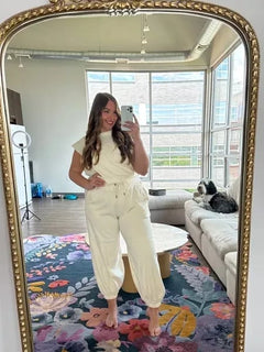 LUNARA - Everyday Ease Terry Jumpsuit