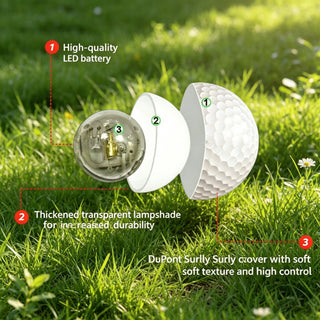 ⛳ Glow-On Impact LED Golf Balls