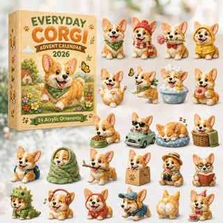 MerryPaws – Everyday Corgi Holiday Countdown