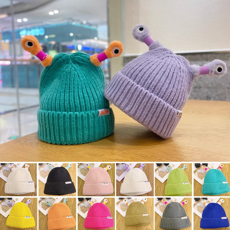 GlowChums Cozy Monster Knit Hat marnetic