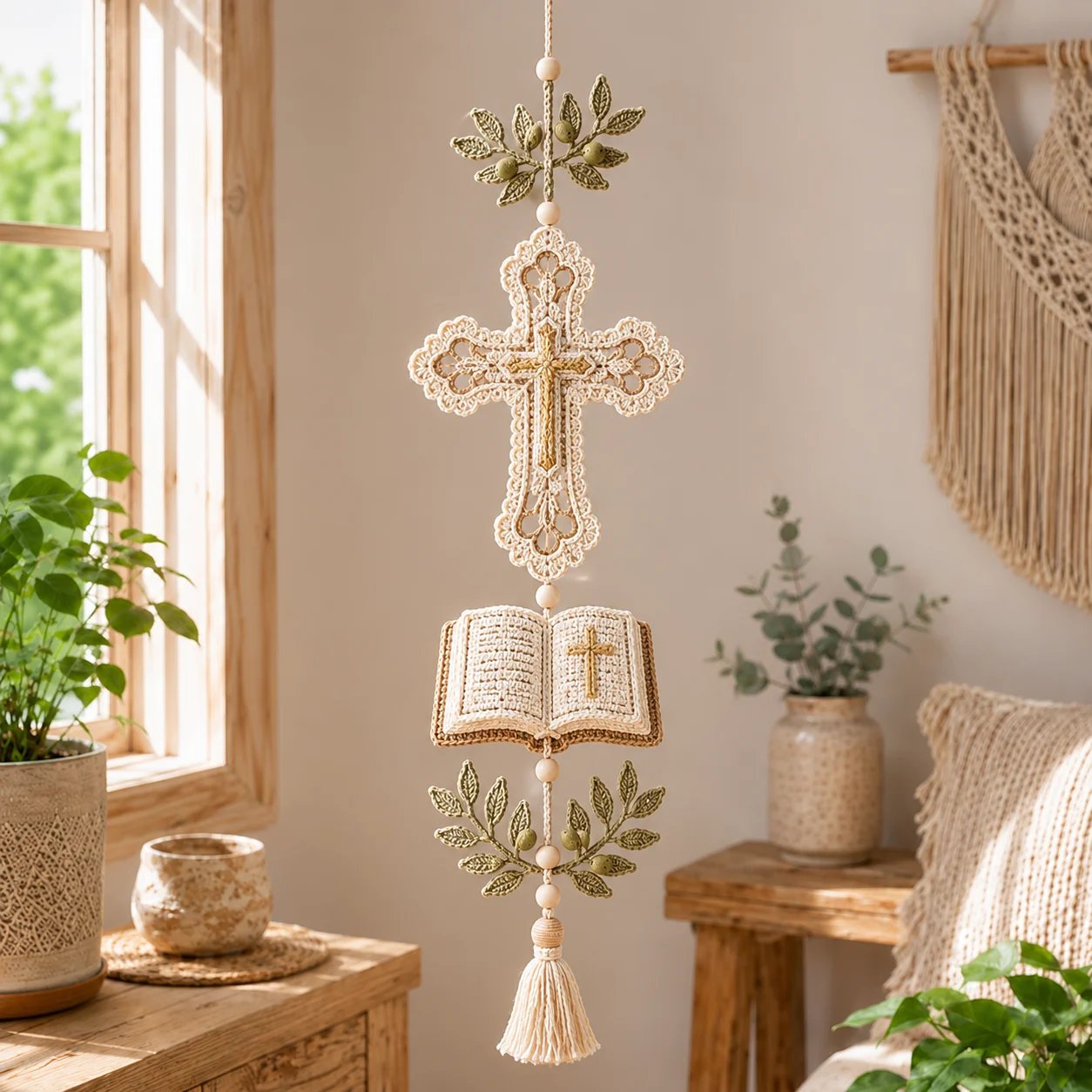 FaithNest – Blessed Faith Hanging Cascade