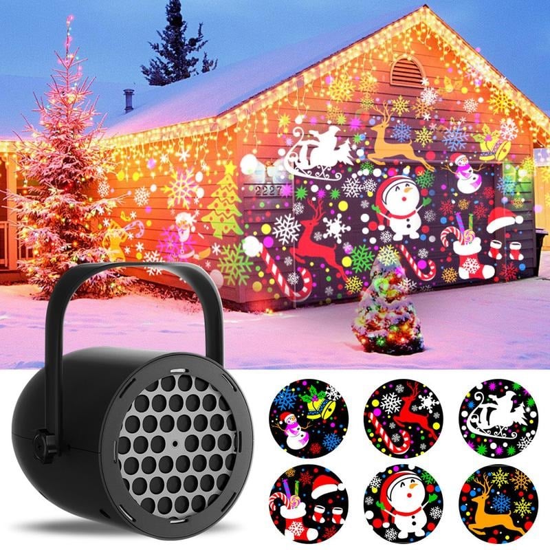 🎄🔌LED Christmas Projection Lamp