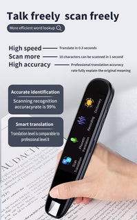112 Languages Translation Scanning Reading Pen marnetic