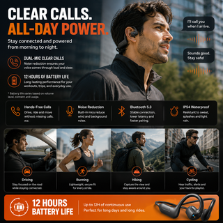 VisionFlow – Smart Open-Ear Camera Headset