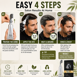 RootRevive – Instant Gray Hair Touch Up Comb