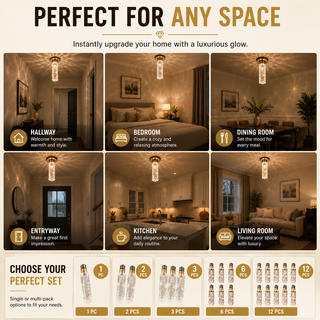 FrostLume – Luxury Ice Pillar Decorative Light