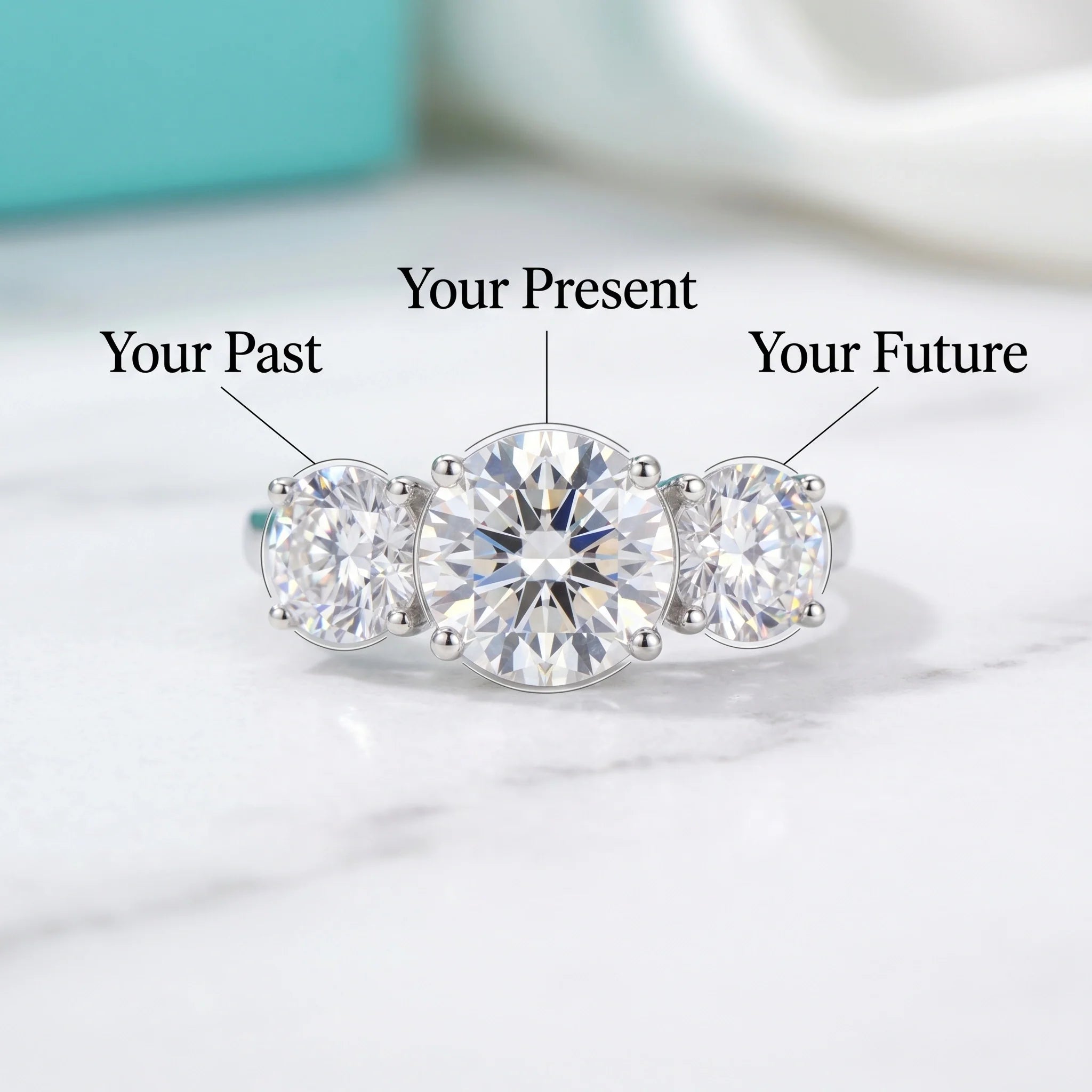 EternaLux – 4CT Trinity Ring