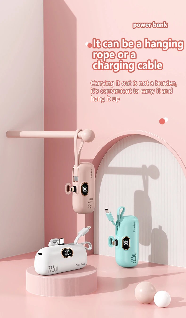 ChargeMini – 5000mAh Portable Power Bank