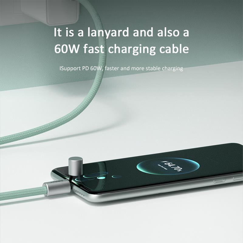 CordLoop | 2-in-1 Lanyard Charging Solution