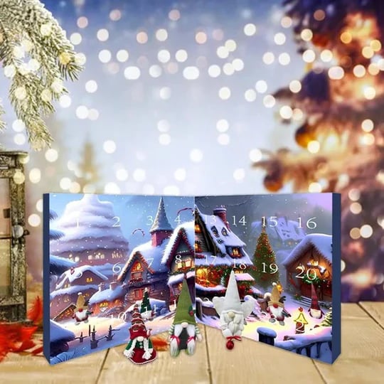 Gleemora | Gnome Countdown Calendar | Magical Holiday Cheer