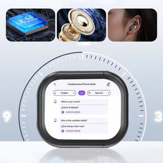 LingoBuds - AI Earbuds with Smart Display