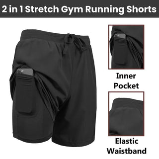 PowerStride – Quick Dry Men’s Sports Shorts