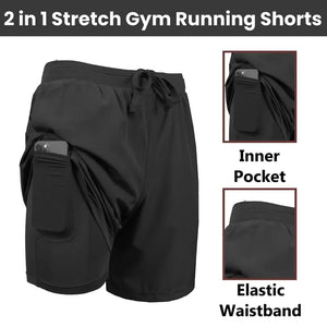 PowerStride – Quick Dry Men’s Sports Shorts