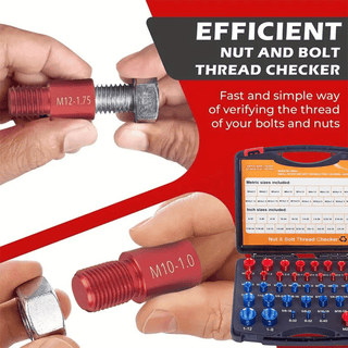 ScrewSense – 44Pcs Alloy Thread Inspector Set