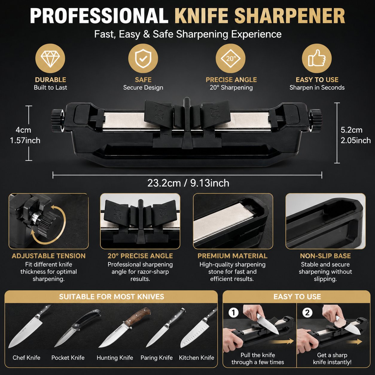 VentureCut – Professional Knife Sharpener
