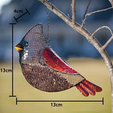 WinterBright Feeder | Solar Snowman Bird Feeder