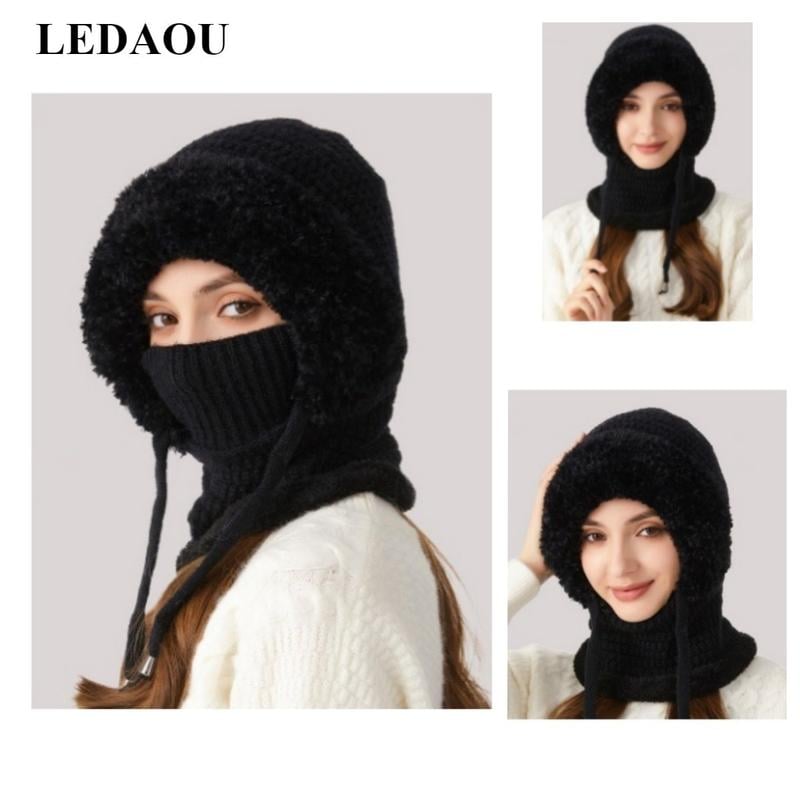 WarmWhirl - Convertible Knitted Beanie & Balaclava