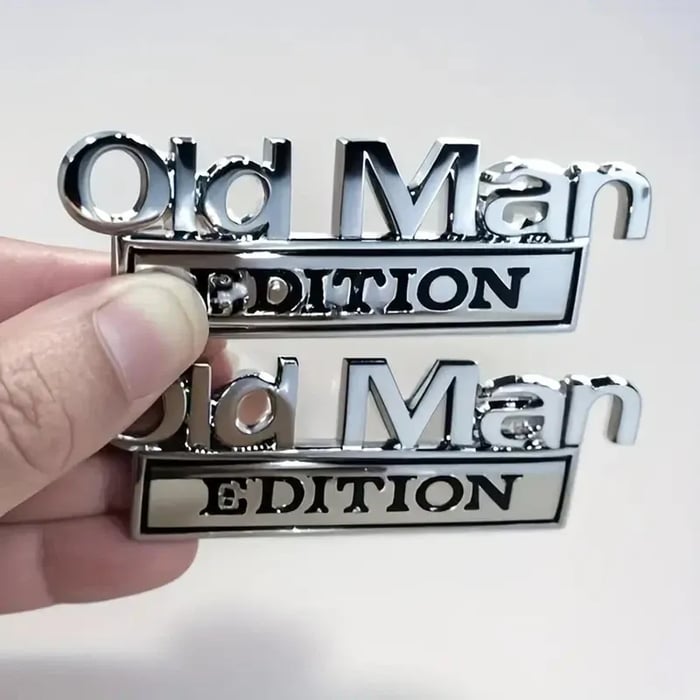 IronLegacy – Old Man Edition Car Emblem
