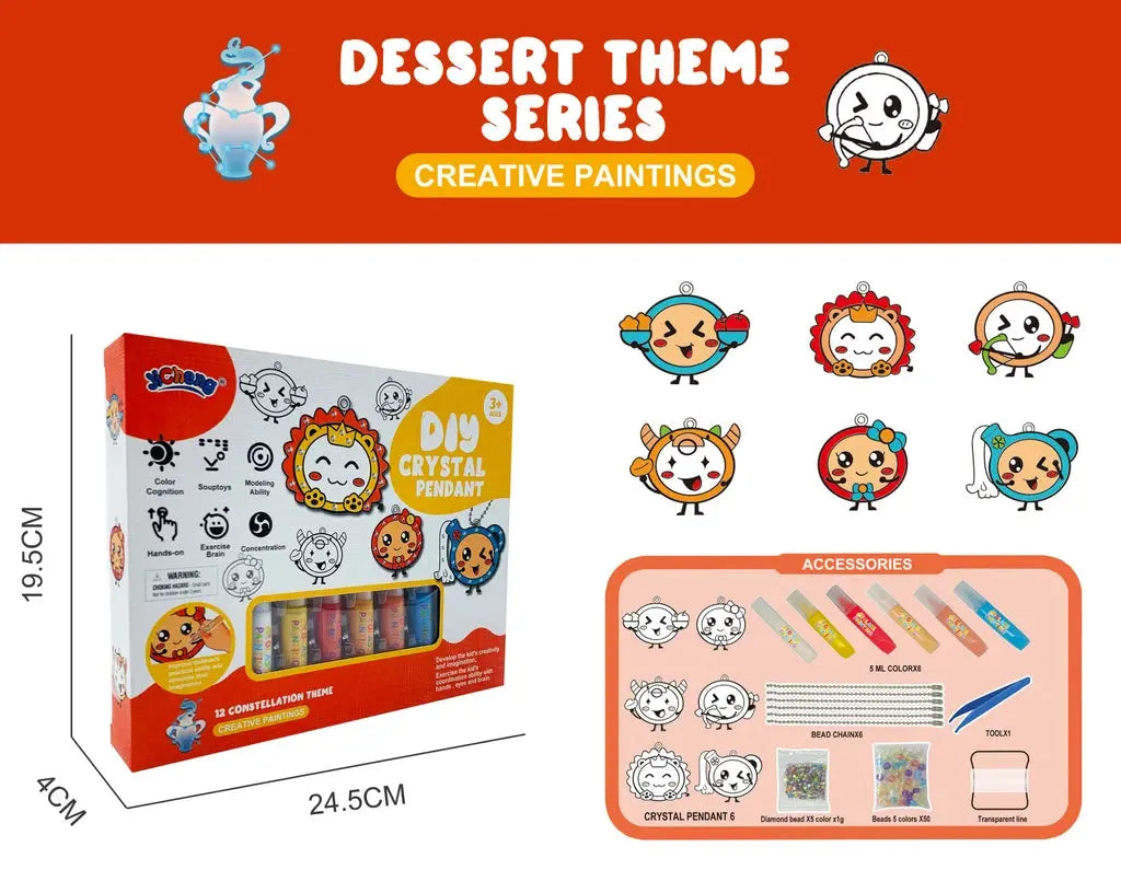 Crystal Creations - DIY Arts and Crafts Set marnetic