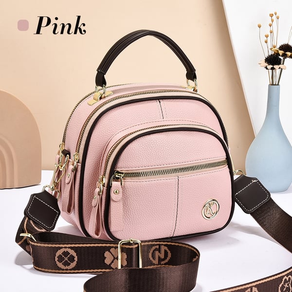 UrbanElegance – Classic Multifunctional Leather Crossbody Bag