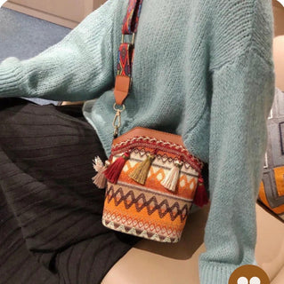 WovenRelic - Vintage Craft Shoulder Bag